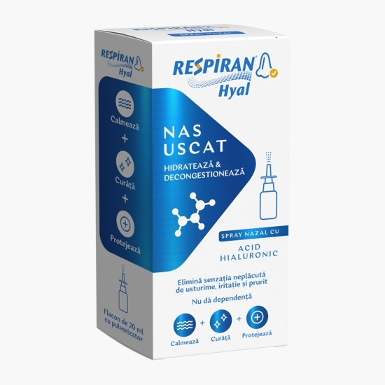Respiran Hyal - spray nazal, 20ml