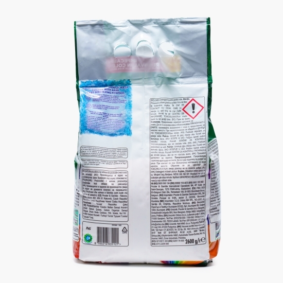 Detergent de rufe pudră Color, 40 spălări, 2.6kg