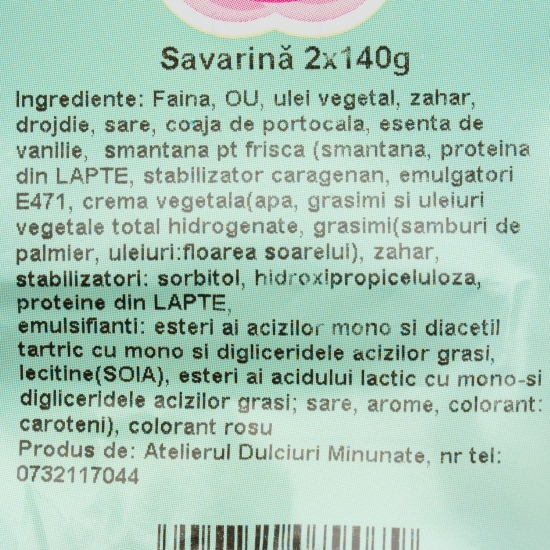 Savarină 2x150g