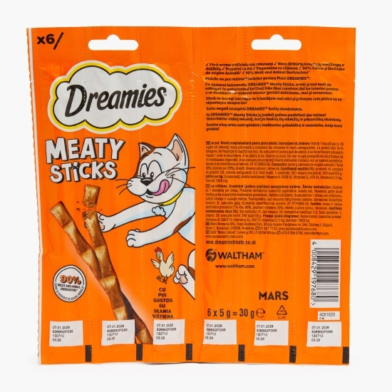 Recompense pentru pisici, 6x5g, Meaty Chicken