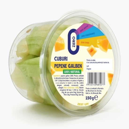 Pepene galben cuburi 150g