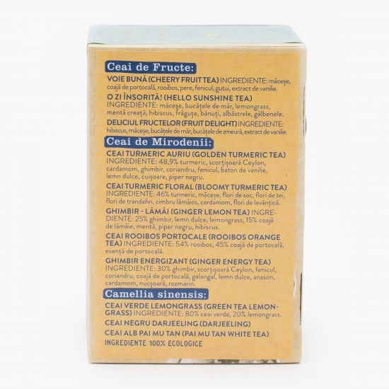 Asortiment de ceai eco 20 plicuri