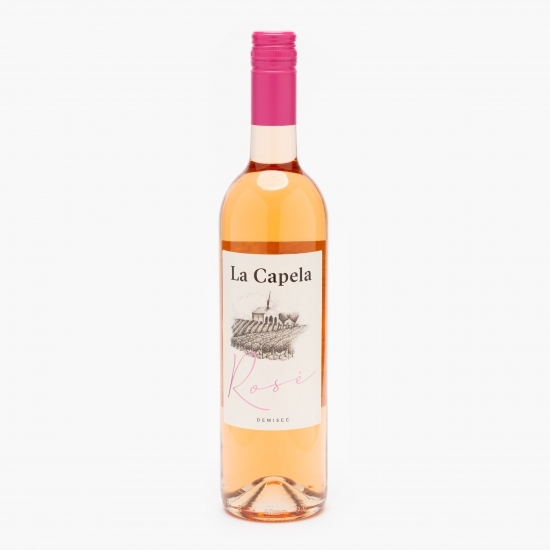 Vin rose demisec eco La Capela Cuvée Selection, 12%, 0.75l