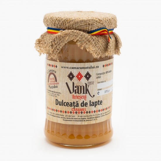 Dulceață de lapte cu aromă de caramel 370g