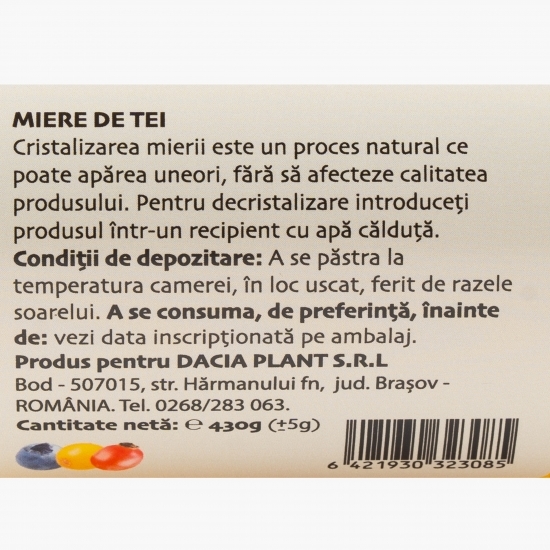 Miere de tei 430g