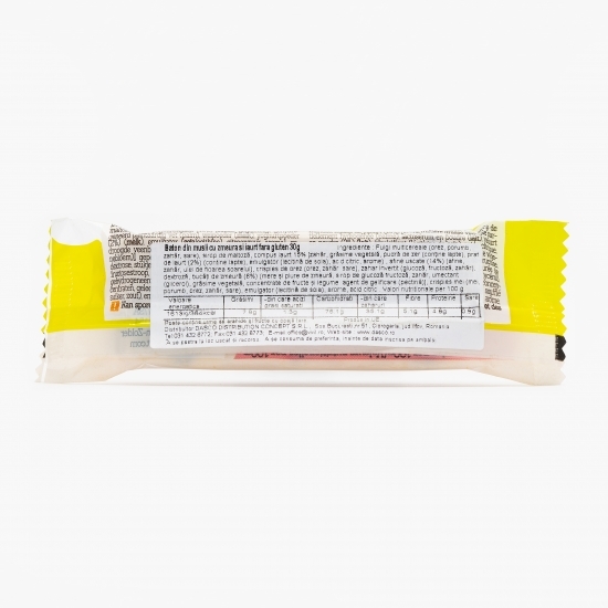 Baton musli zmeură și iaurt, fără gluten 30g