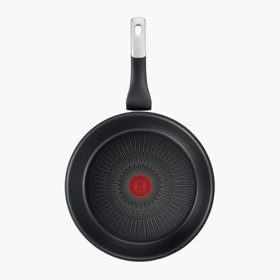 Tigaie Unlimited, inducție, 28cm, înveliș antiaderent din titan, indicator Thermo-Signal, bază Thermo-Fusion