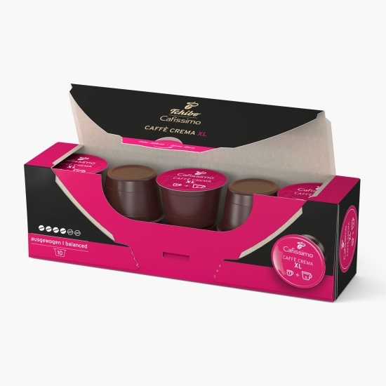 Cafissimo Caffe Crema Balanced XL, 10 băuturi, cafea capsule