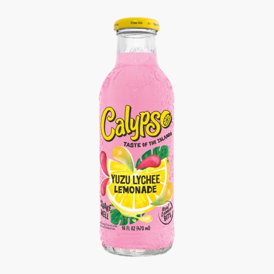 Limonadă Yuzu Lychee, sticlă 473ml