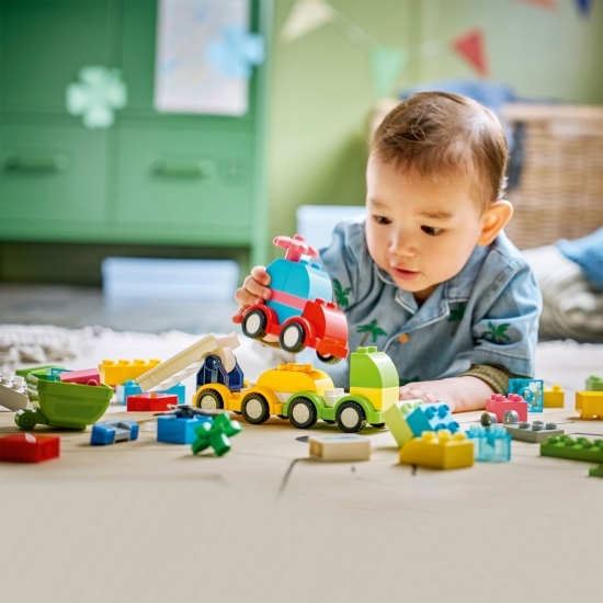 Vehicule creative, 10474 Duplo, 42 piese, +1 an jumate