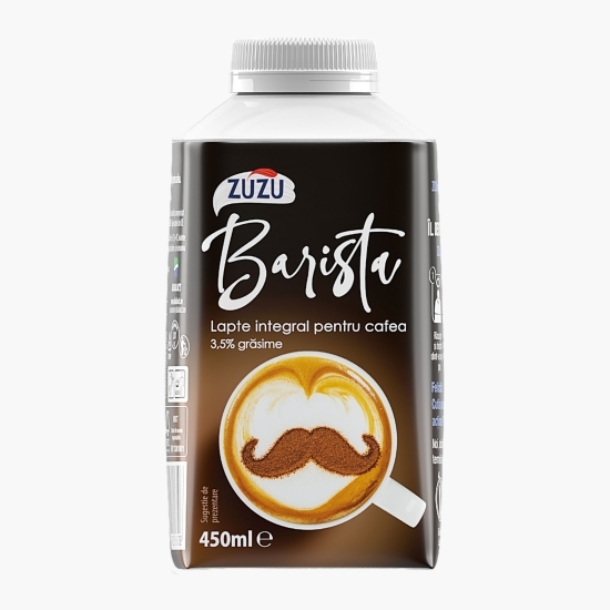 Lapte pentru cafea Barista 3.5% grăsime, 450ml