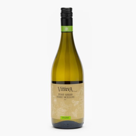 Vin alb sec eco Pinot Grigio Sicilia, 12%, 0.75l