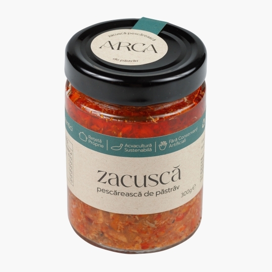 Zacuscă pescărească de păstrăv 300g