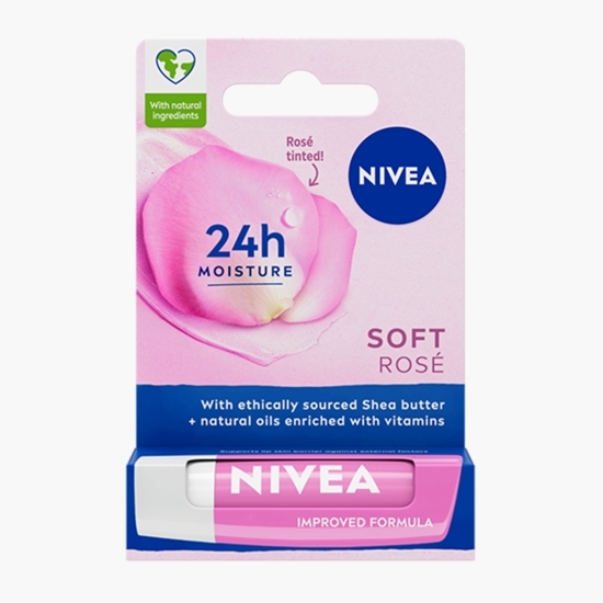 Set cadou Rose Care: Gel-cremă cu apă de trandafiri 50ml + Apă micelară cu apă de trandafiri 400ml + Balsam de buze Soft Rose 4.8m + geantă cadou