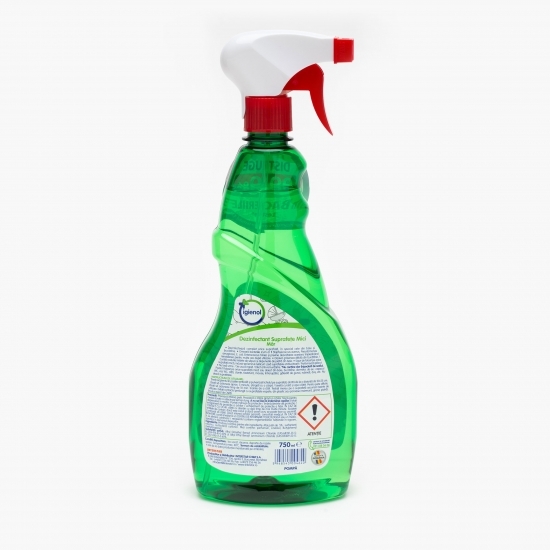 Dezinfectant spray fără clor pentru suprafețe mici 750ml