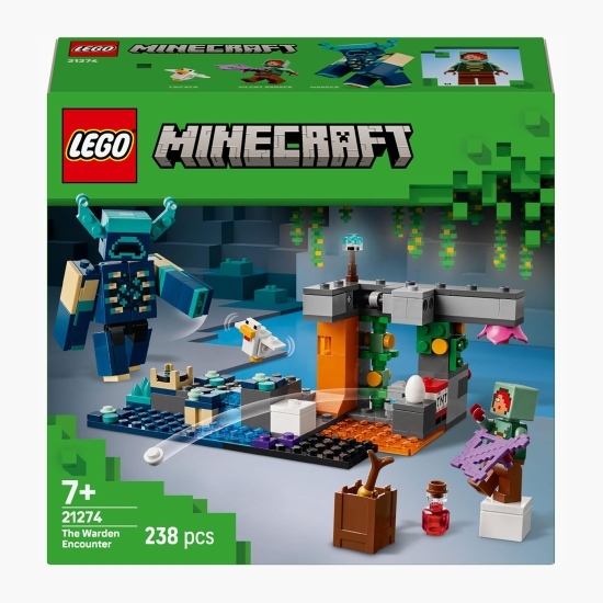 Întâlnirea cu temnicerul, 21274 Minecraft™, 238 piese, +7 ani