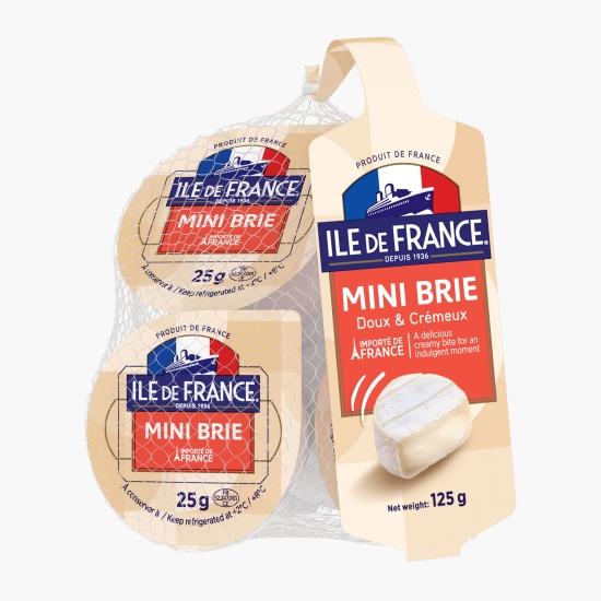 Brânză Brie mini 5x25g