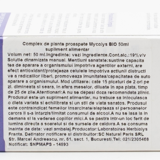 Complex de plante proaspete mycolys eco 50ml