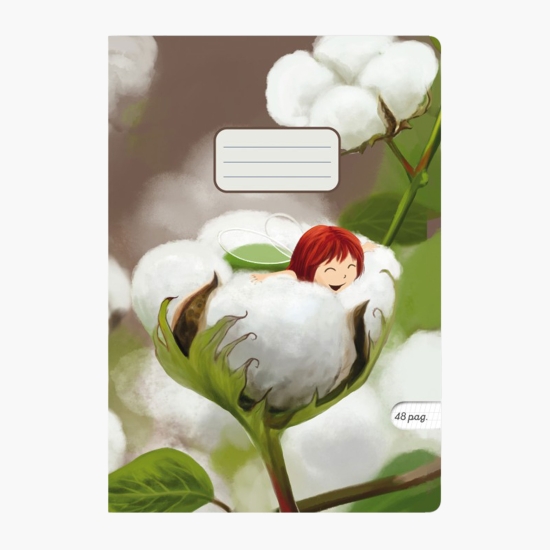 Caiet A5 Cotton Soft tip 1, 24 file, 90g