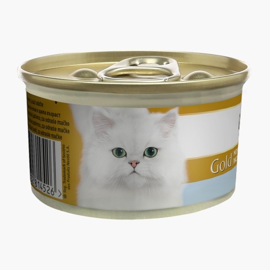 Hrană umedă pentru pisici, mousse, 85g, cu ton