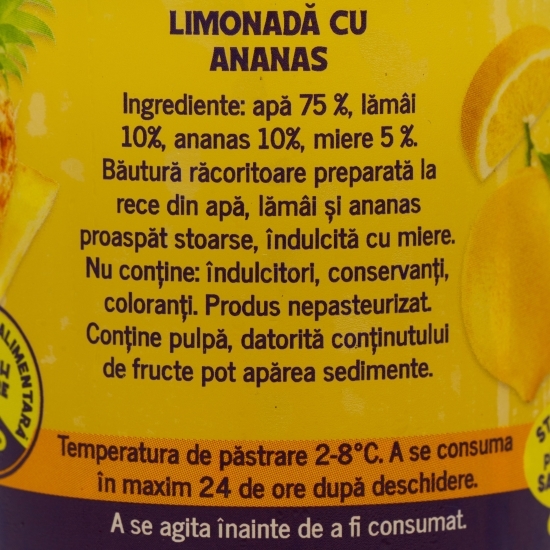 Limonadă cu ananas 0.33l