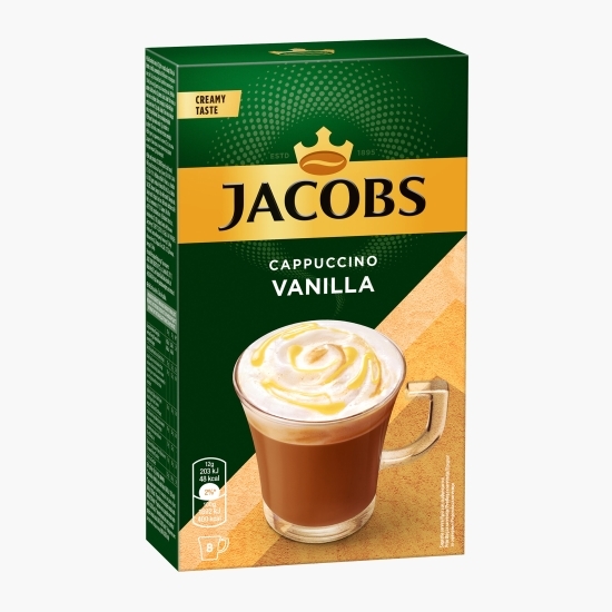 Cafea instant Cappuccino vanilla plicuri 8x15g