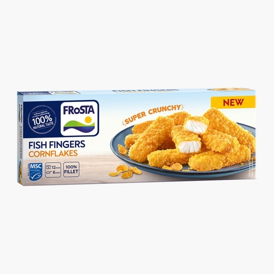 Fish fingers cu fulgi de porumb 360g