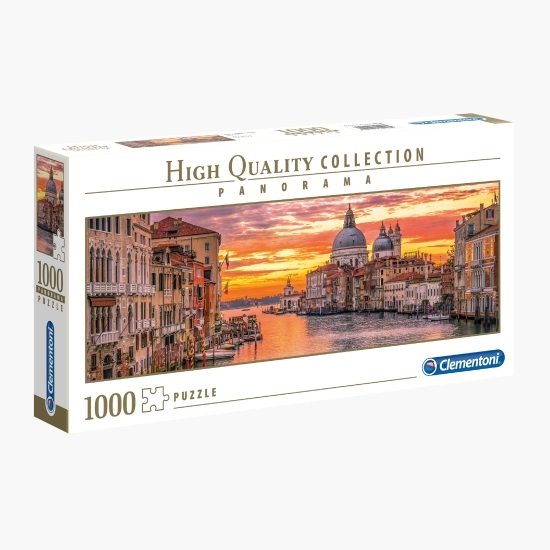 Puzzle panoramă HQ The Grand Canal-Venice 1000 piese 10+ ani