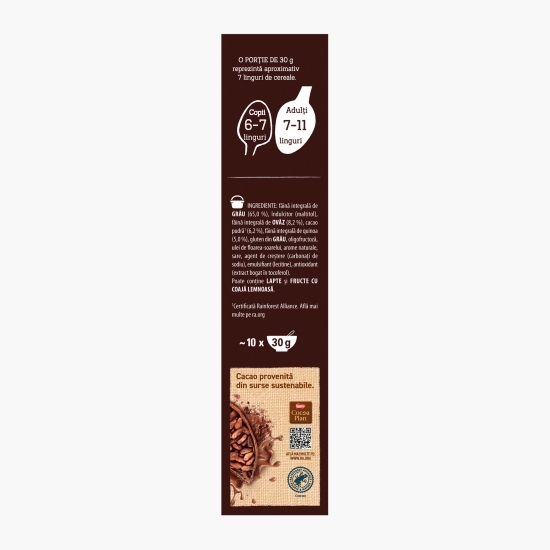 Cereale mic dejun Proteine cu cacao, fără zaharuri adăugate 310g