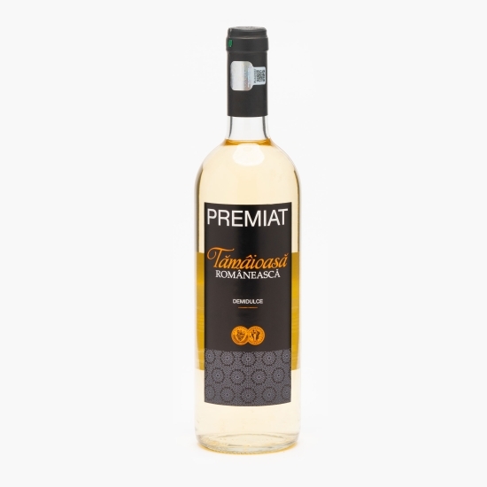 Vin alb demidulce Tămâioasă Romanescă, 11.5%, 0.75l