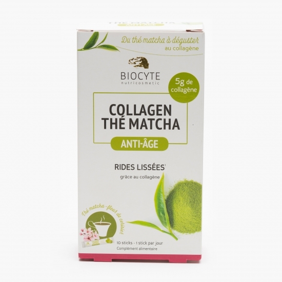 Collagen și matcha anti-îmbătrânire 10 plicuri