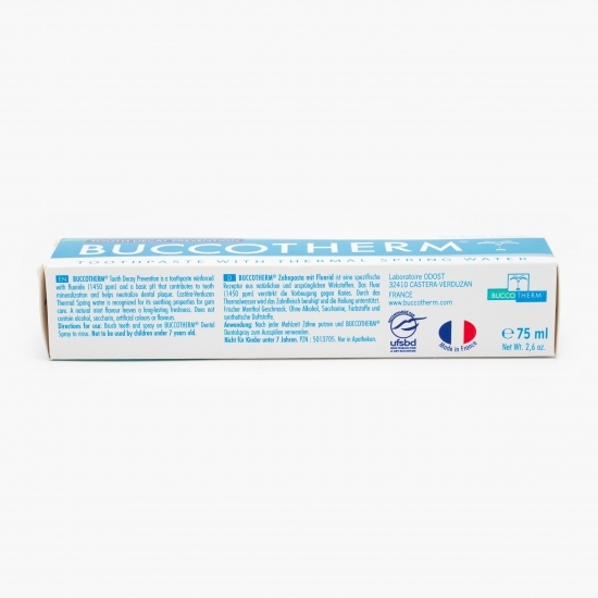 Pastă de dinți pentru prevenirea cariilor cu mentă 75ml