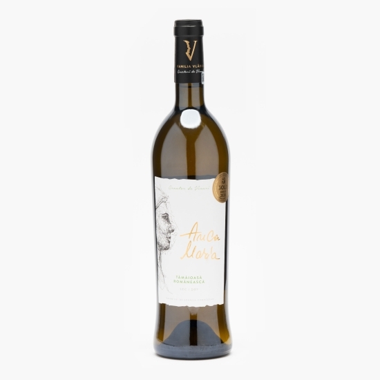 Vin alb sec Anca Maria Tămâioasă Românească, 14.2%, 0.75l
