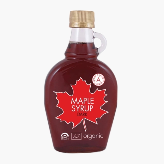 Sirop organic de arțar, închis la culoare, 250g