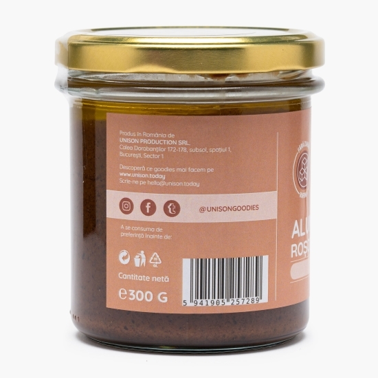 Cremă de alune de pădure cu roșcove și cardamon, fără zahăr, 300g