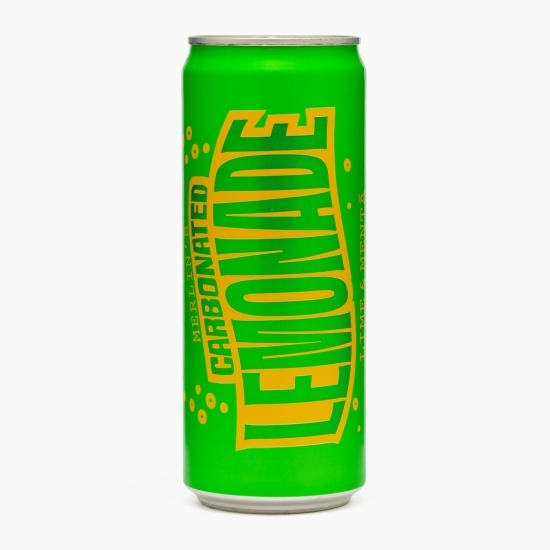 Limonadă carbogazoasă cu lime & mentă 330ml