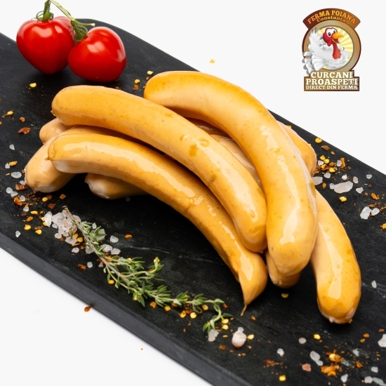 Crenvurști de casă afumați 260g