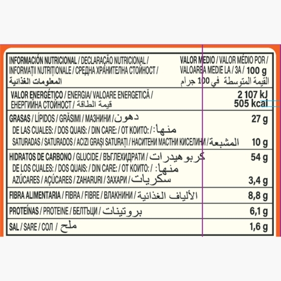 Snacks din porumb cu aromă de brânză Intense Nacho 90g