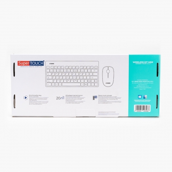 Kit tastatură + mouse wireless