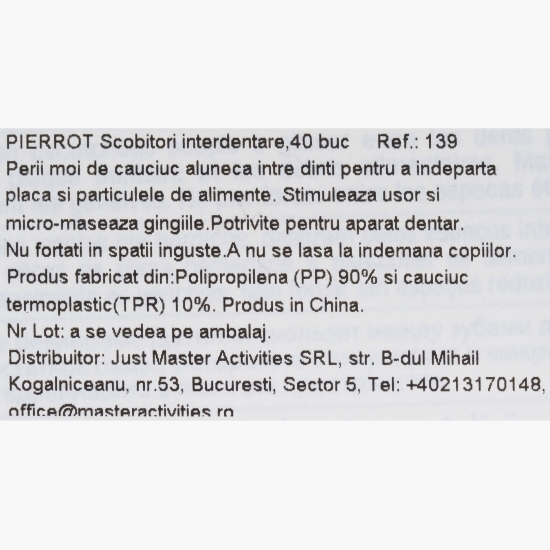 Periuțe interdentare, 40 buc