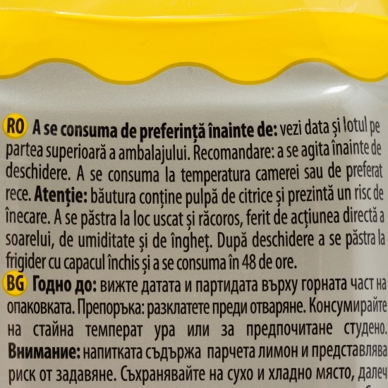 Limonadă Limolife zero zahăr 1.5l