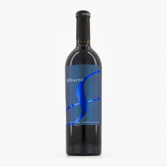 Vin roșu sec Infinito, 15%, 0.75l