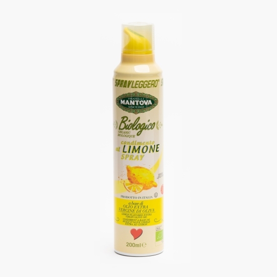 Ulei spray măsline extravirgin și aromă lămâie eco 200ml