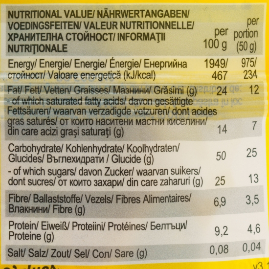Fursec eco cu ananas și portocale, fără gluten 50g