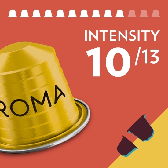 Tales of Roma, 10 băuturi, 57g, capsule cafea
