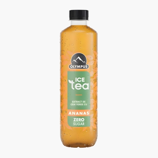 Ceai verde cu ananas, fără zahăr 0.5l