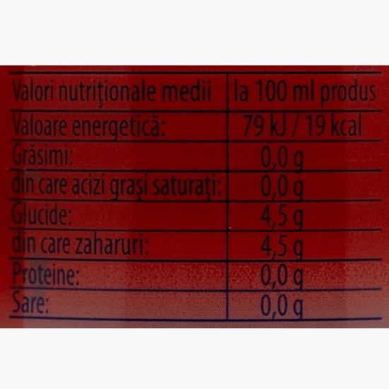 Băutură răcoritoare necarbogazoasă cu suc de căpșună 0.5l