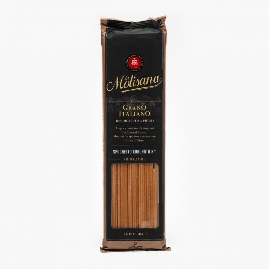 Paste integrale Spaghetto Quadrato nr. 1, 500g