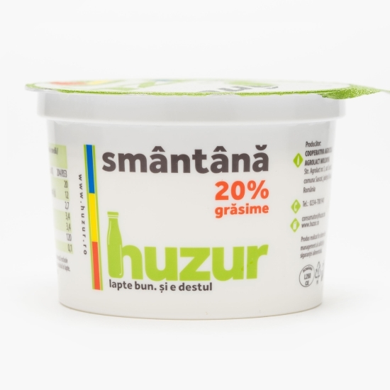 Smântână 20% grăsime 190g