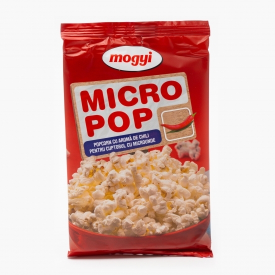 Popcorn cu aromă de chilli Micropop 100g